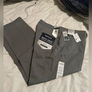 Mens dress pants by Haggar. Iron free new with tags. Size 36x29